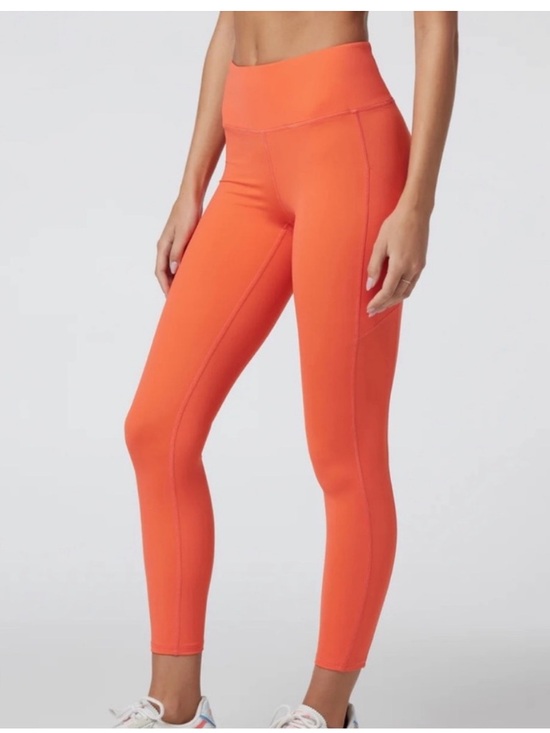 Vuori Pants - Vuori Stride Leggings High Rise 4 Way Stretch In Grapefruit Size Large